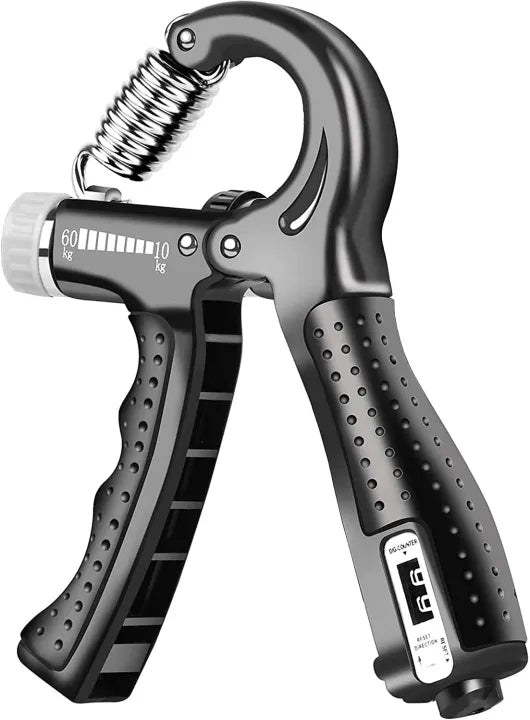 Hand Grip Strengthener Adjustable Resistance Wrist Strengthener Forearm Gripper Hand Workout Strength Trainer | With Counter (Random colour)