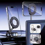 Magnetic Car Phone Holder – 360° Adjustable Universal Phone Mount for Dashboard & Air Vent