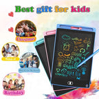 Kids Writing Tablet – LCD Drawing Pad for Children with Reusable Writing Screen