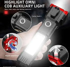 High Power LED Torch – Rechargeable Super Bright Flashlight for Camping, Outdoor & Emergency Use