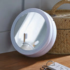 Folding LED Beauty Mirror – Portable Rechargeable Makeup Mirror with LED Light
