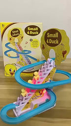 Musical Duck Climbing Toy – Interactive Electric Dancing Duck Toy with Music & Lights