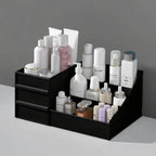 Premium Cosmetic Storage Box – Makeup Organizer with Compartments for Beauty Essentials