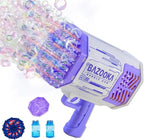 Bubble Machine Gun – Automatic Bubble Blaster Toy for Kids with Lights & Fun